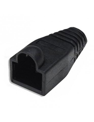 Capuchón rj45 negro x100